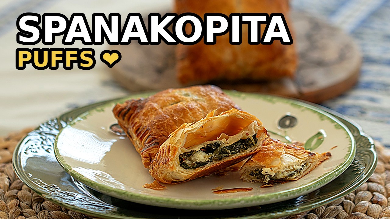 Слоёные пирожки спанакопита, которые все любят