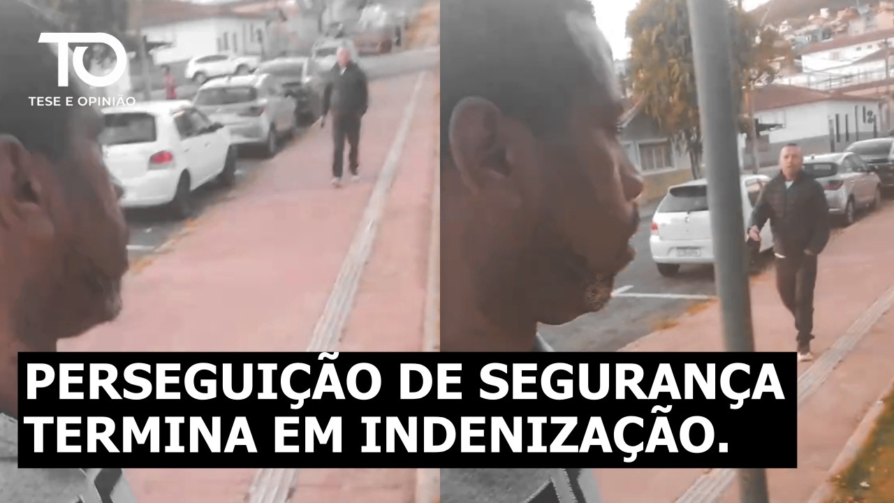 Homem sofre perseguição de segurança de supermercado e entra com processo