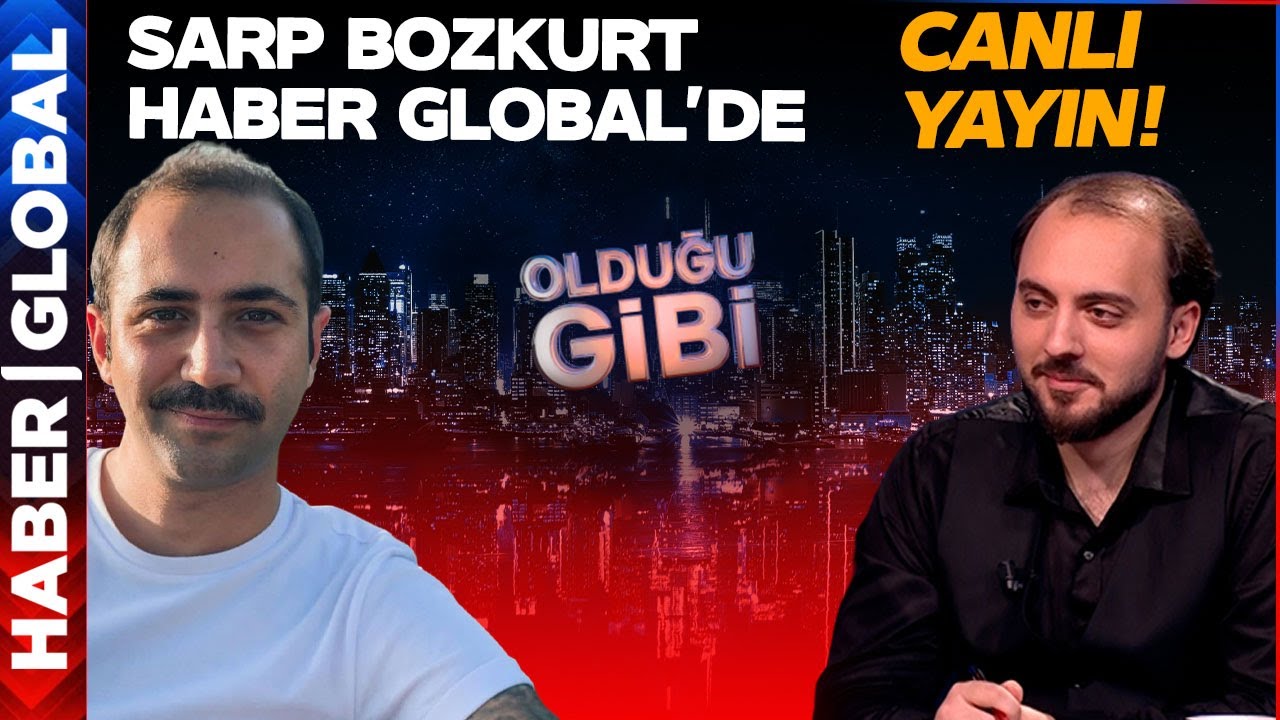 CANLI | Sarp Bozkurt Haber Global'de Soruları Yanıtlıyor! Ferit &Ouml;meroğlu İle Olduğu Gibi