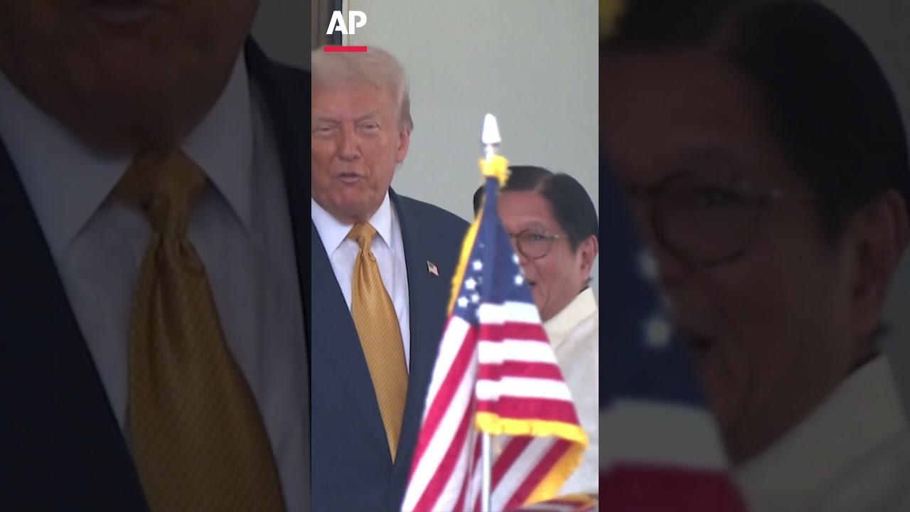 Trump welcomes Philippine President Ferdinand Marcos Jr. to the White House