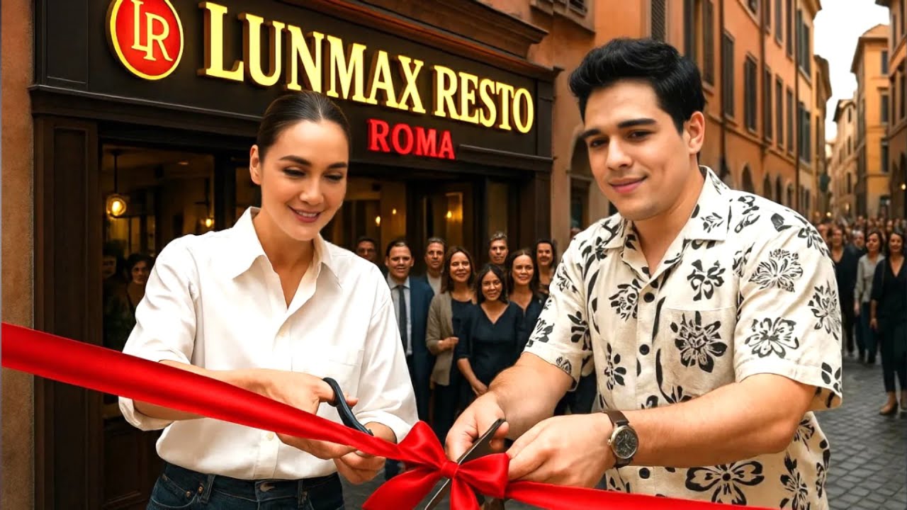 Banjir Rejeki ! Luna Maya dan Maxime Boutiier Buka restoran di Roma Italia, Berkah Keluarga sakinah