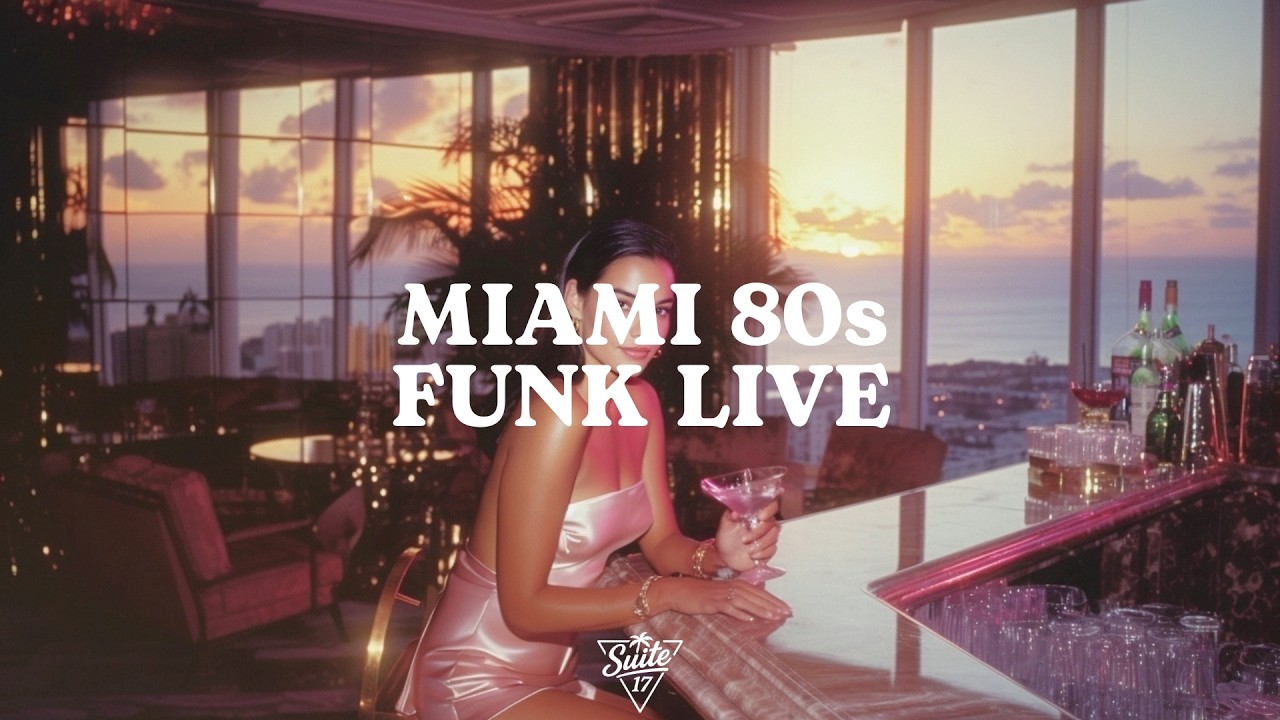 80s Funk Live 💋 Romantic Funk & Smooth Soul Grooves 24/7 Non-Stop | Suite 17