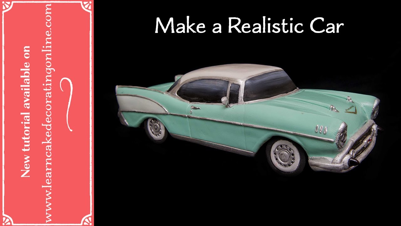 How to make a Realistic Chevy Car Cake