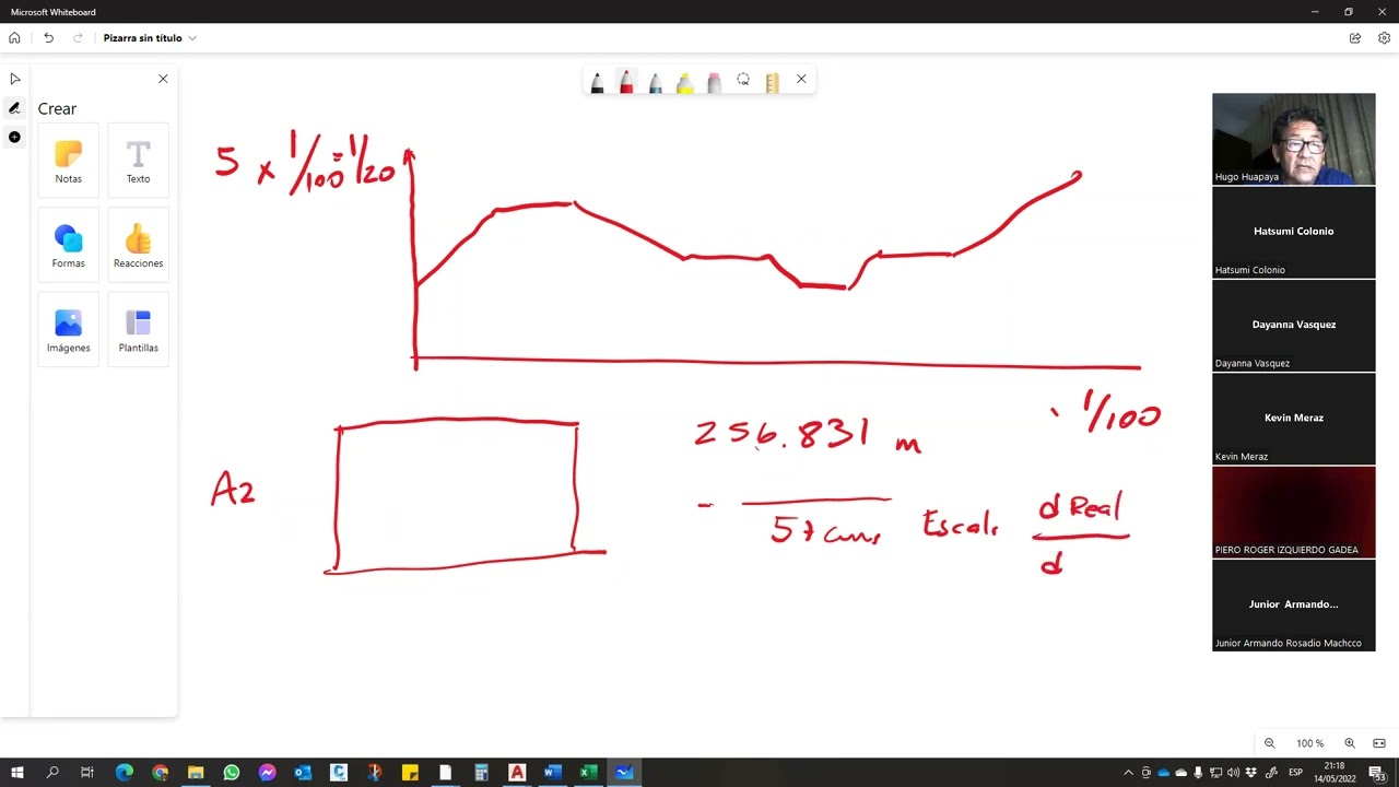 TPGRF1   Taller Dibujo Perfil Longitudinal en AutoCAD