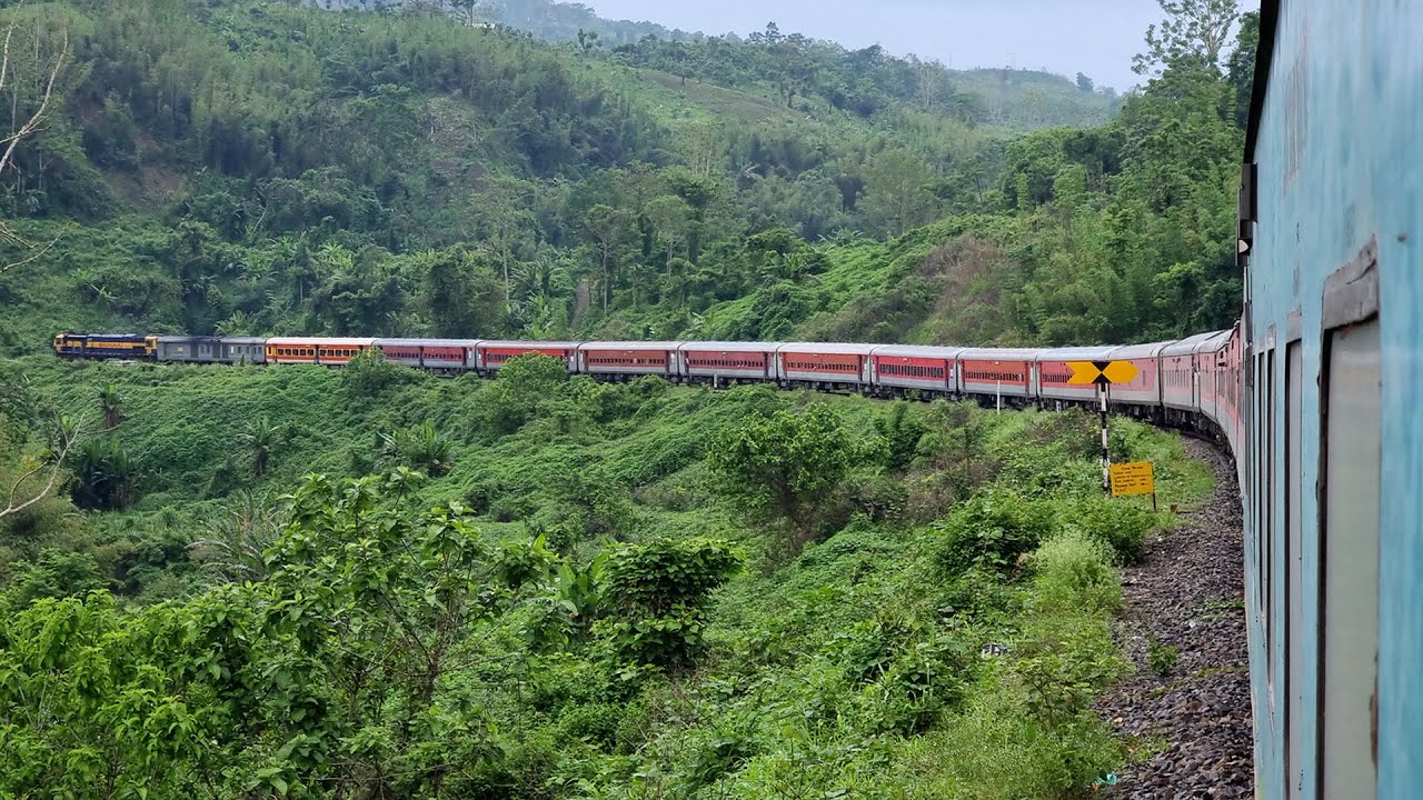 GUWAHATI To AGARTALA | Full Train Journey 14620/Tripura Sundari Express, Indian Railways Video 4k HD