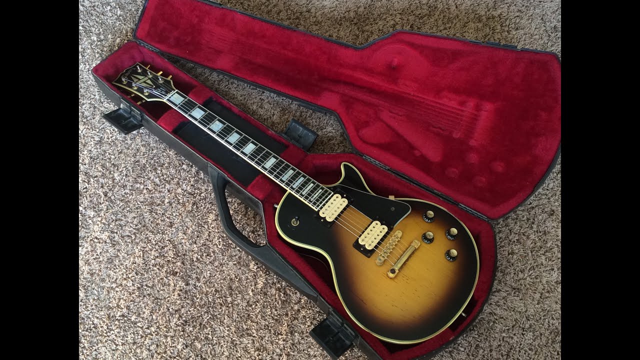 Trogly's Guitars: 1979 Gibson Les Paul Custom Tobacco Burst Kalamazoo Made
