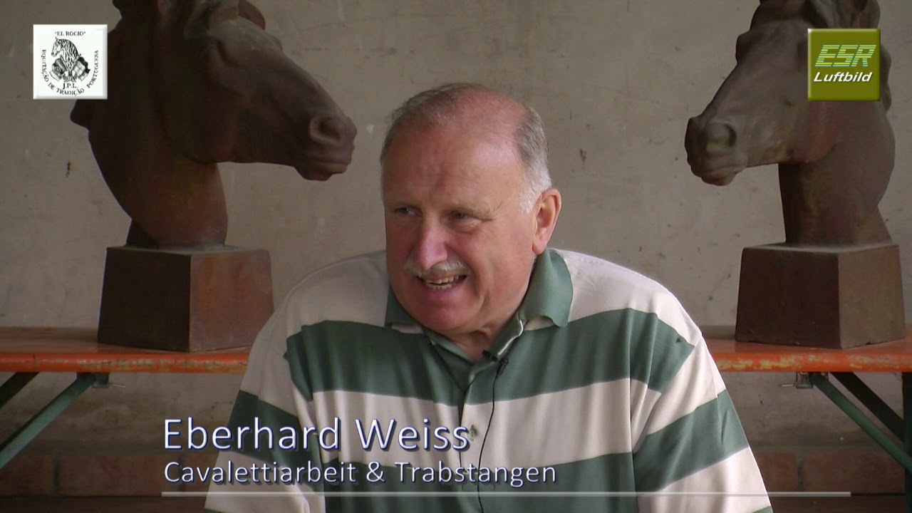 Eberhard Weiss - Cavalettiarbeit und Trabstangen