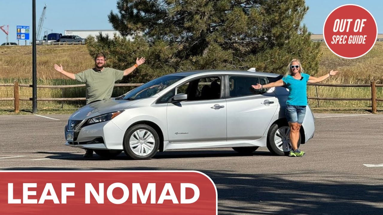Эта владелица Nissan LEAF побывала везде на своем электромобиле!
