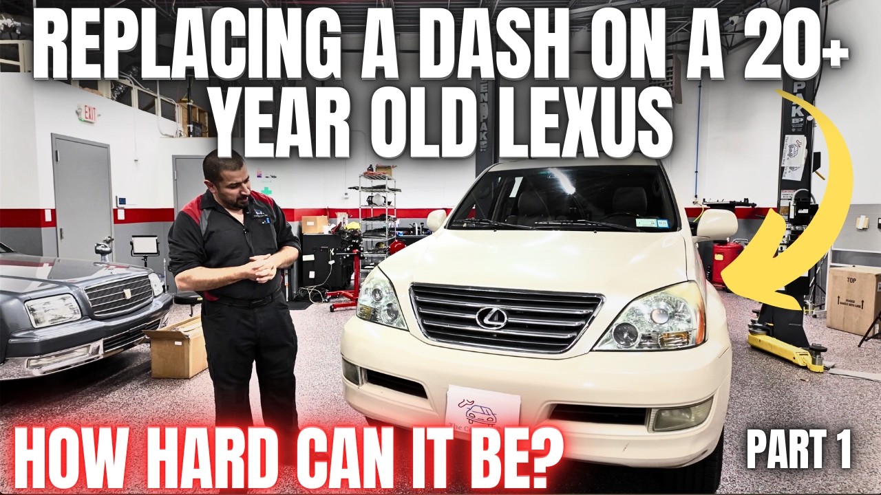 Replacing a Dash on a 20+ Year Old Lexus! How Hard Can It Be? Part 1