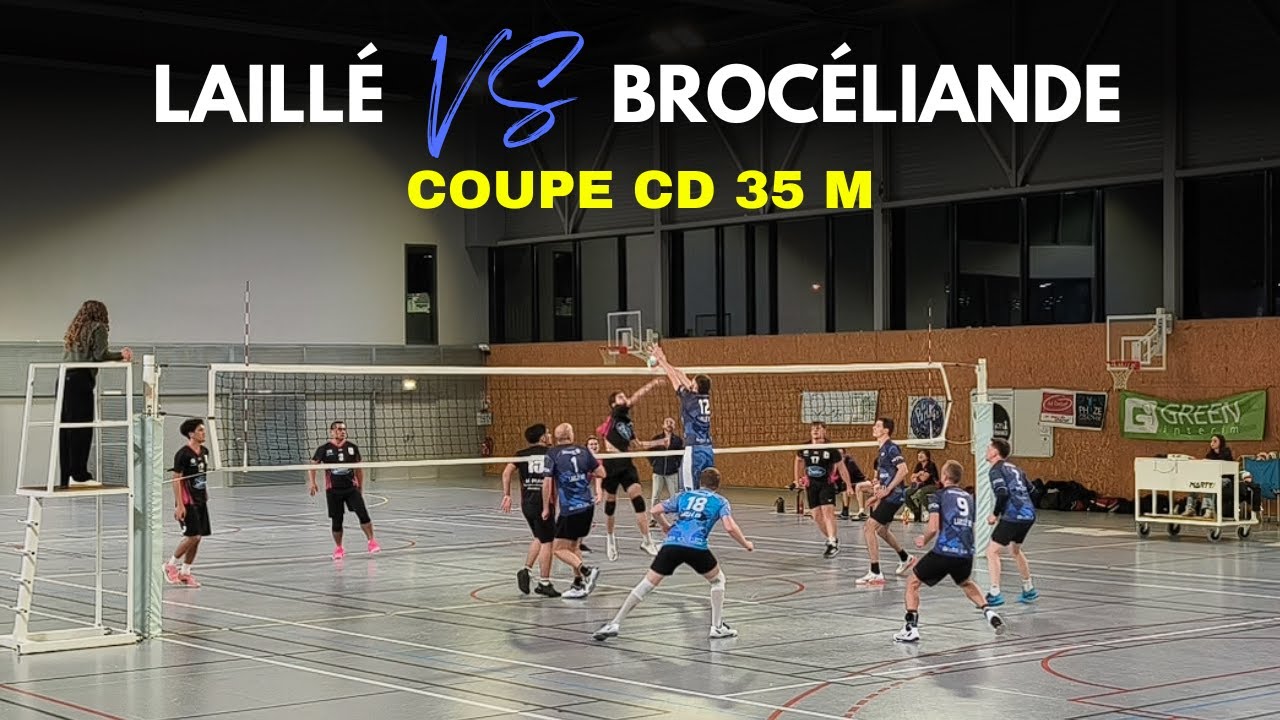 VOLLEY COUPE CD 35 M - Laillé VS Brocéliande