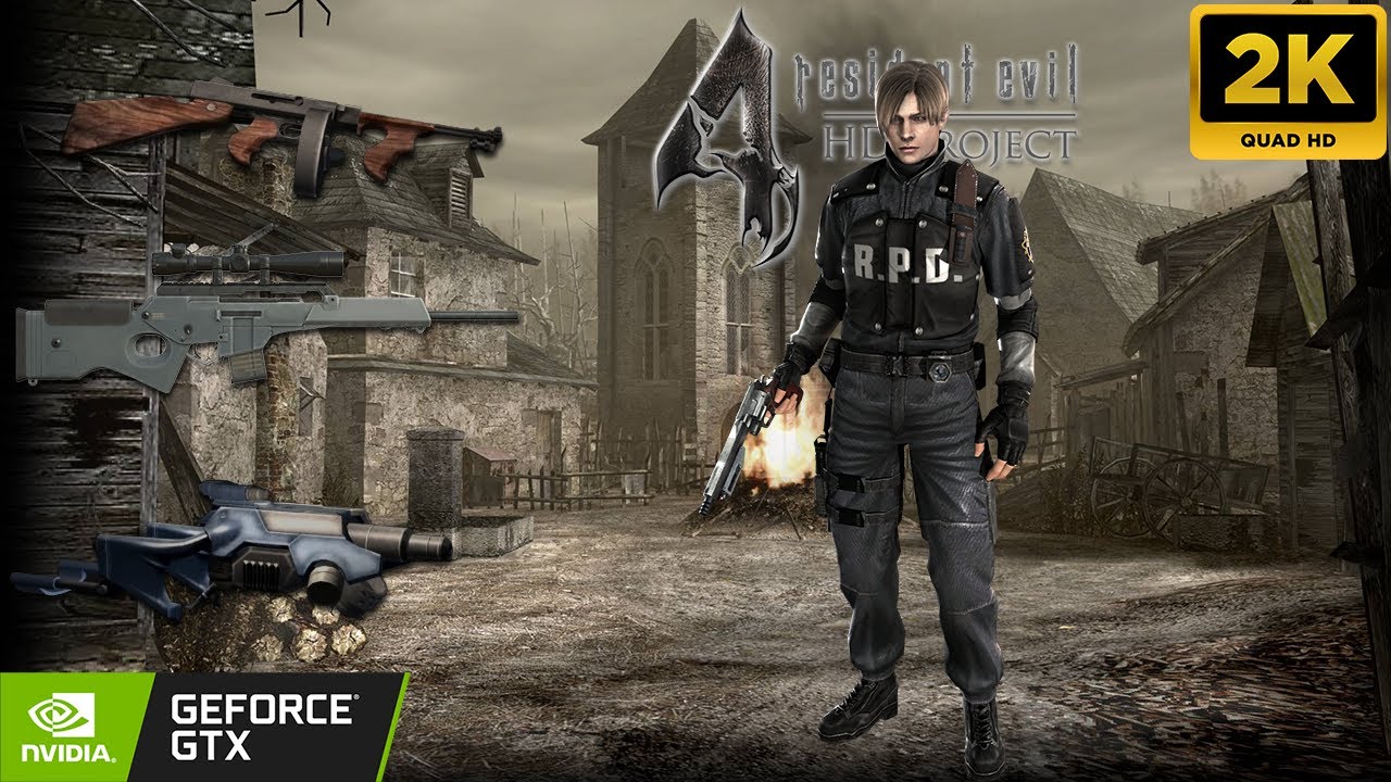 Resident Evil 4 (HD Project) [2K60FPS] Voces Español | Armas Más Poderosas - Parte 1