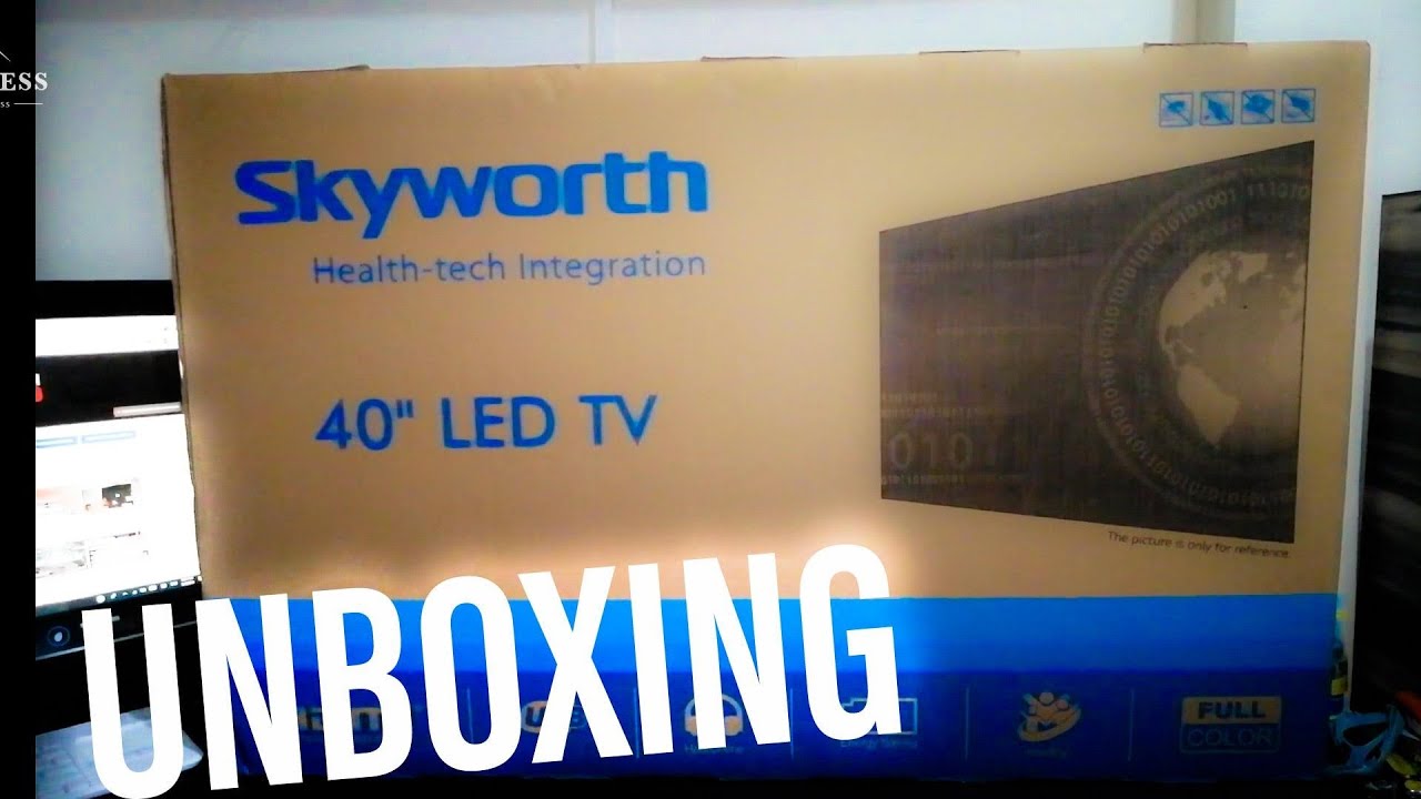 Unboxing Skyworth 40