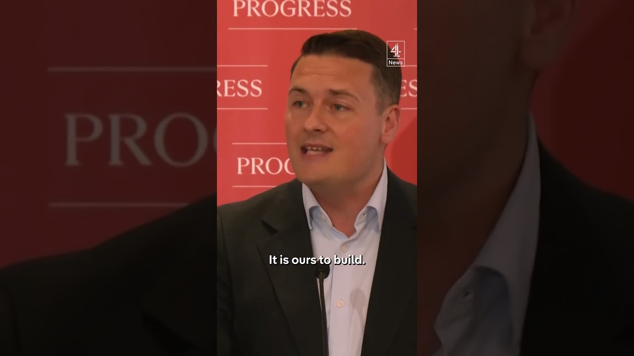 Wes Streeting launches bid for Labour leadership