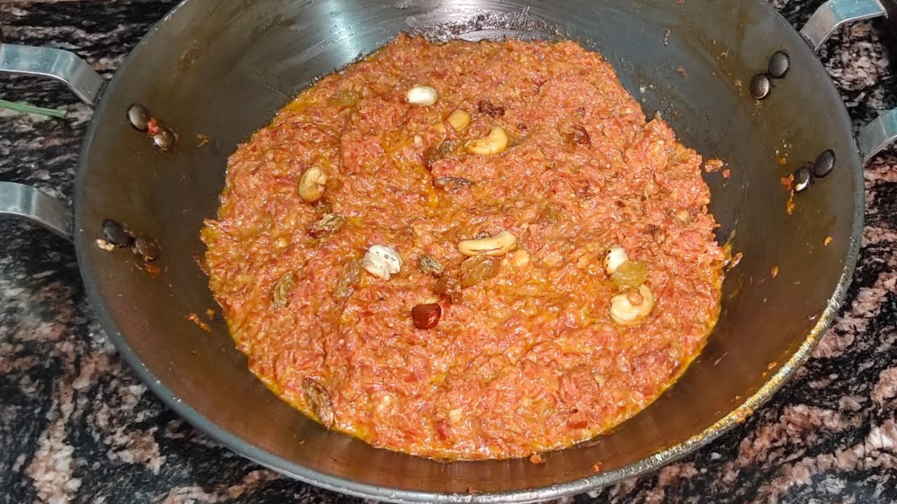Gajar mava halva