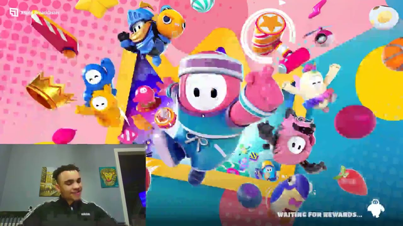 LET'S PLAY FALL GUYS AND FORTNITE VLOG!!!