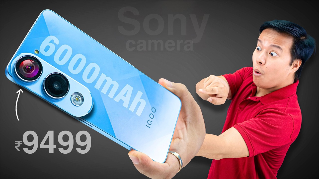 iQOO Z10 Lite 5G is here - Sony AI Camera & 6000mAh Phone @9,499*