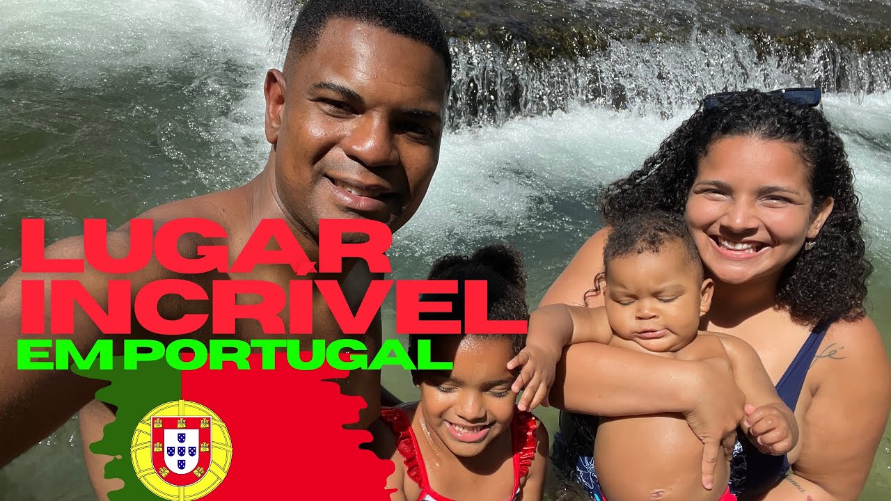 Praia Fluvial dos Olhos d’água (Um dia com a nossa família)