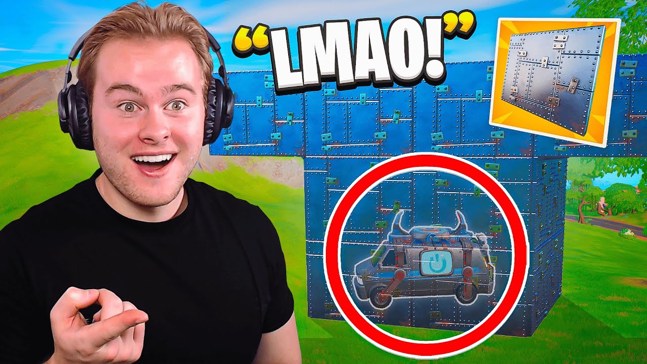 MET DIT MEGA FORT LUKT REBOOTEN *ALTIJD*! 😏 (Fortnite Battle Royale)