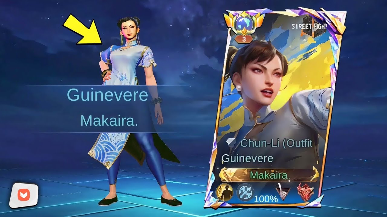 THIS ARROGANT ENEMIES GOT HUMBLED WITH NEW GUINEVERE CHUN-LI PAINTED SKIN 💀 - MLBB