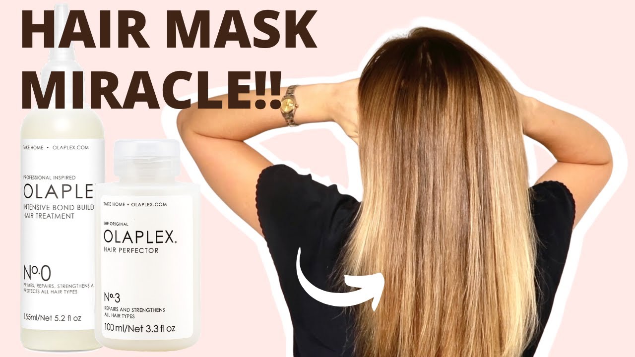Thin & Damaged Hair - How to Use OLAPLEX | Deep Repairing & Conditioning Mask