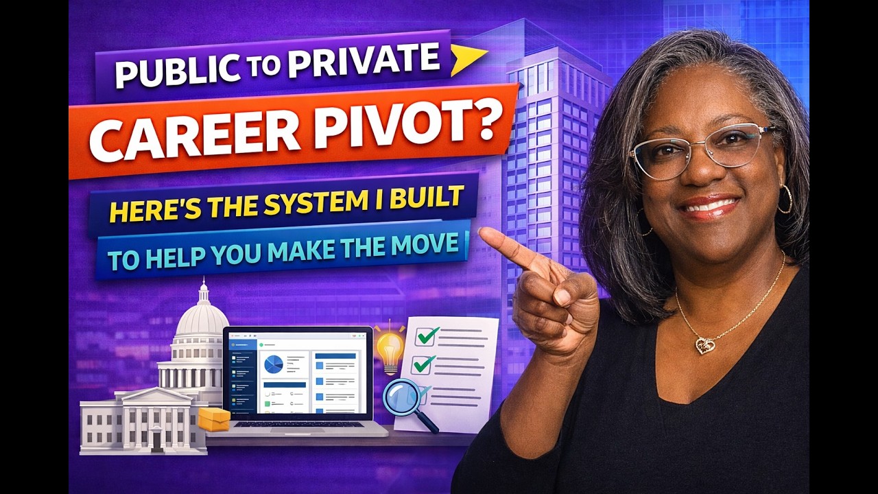Public to Private Career Pivot? Here&rsquo;s the System I Built to Help You Make the Move