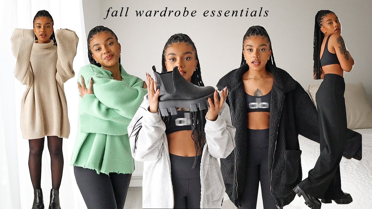 2020 fall wardrobe essentials.