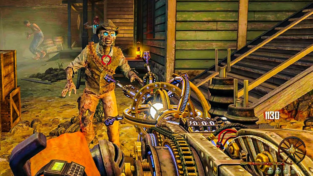 BLACK OPS 2 ZOMBIES: BURIED GAMEPLAY! (NO COMMENTARY)