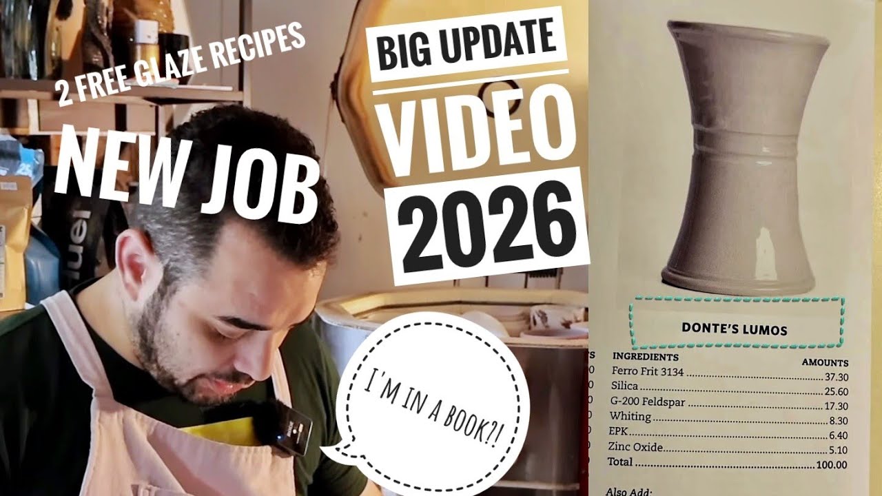 Видеообновление к 2026 году, бесплатный рецепт глазури, я увольняюсь, я в книге??