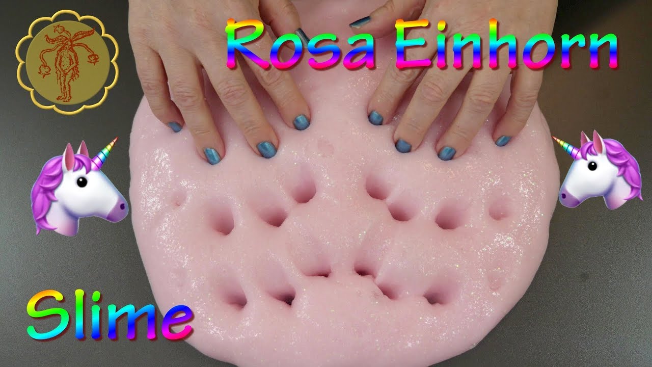 Slime: XXL rosa Einhorn-Slime