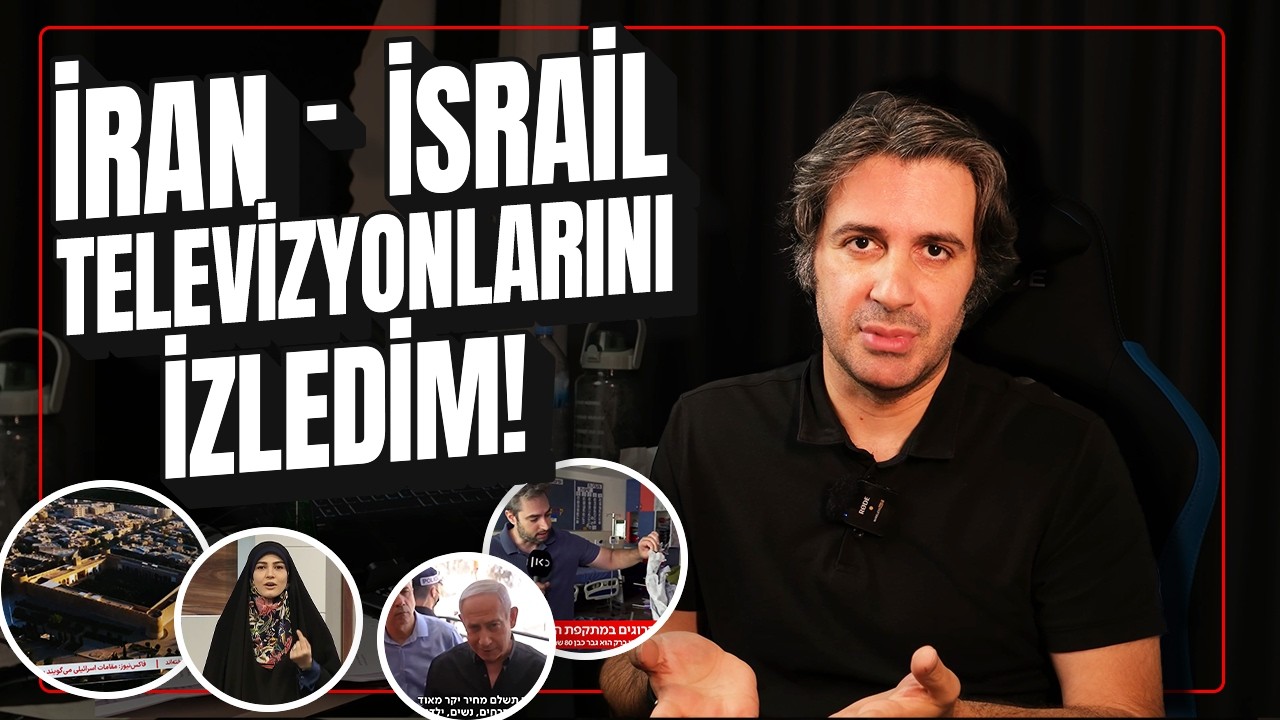 İSRAİL VE İRAN TELEVİZYONLARINI İZLEDİM! | PROPAGANDA SAVAŞLARI ⚔️