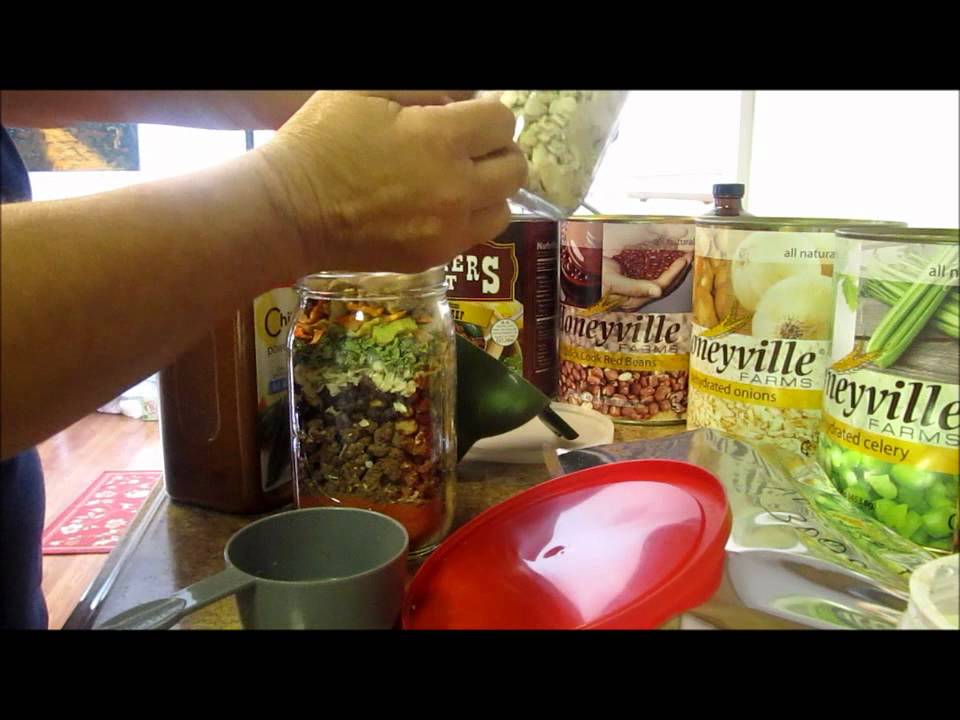 Chili & Chili Mac:  Meals in a Jar
