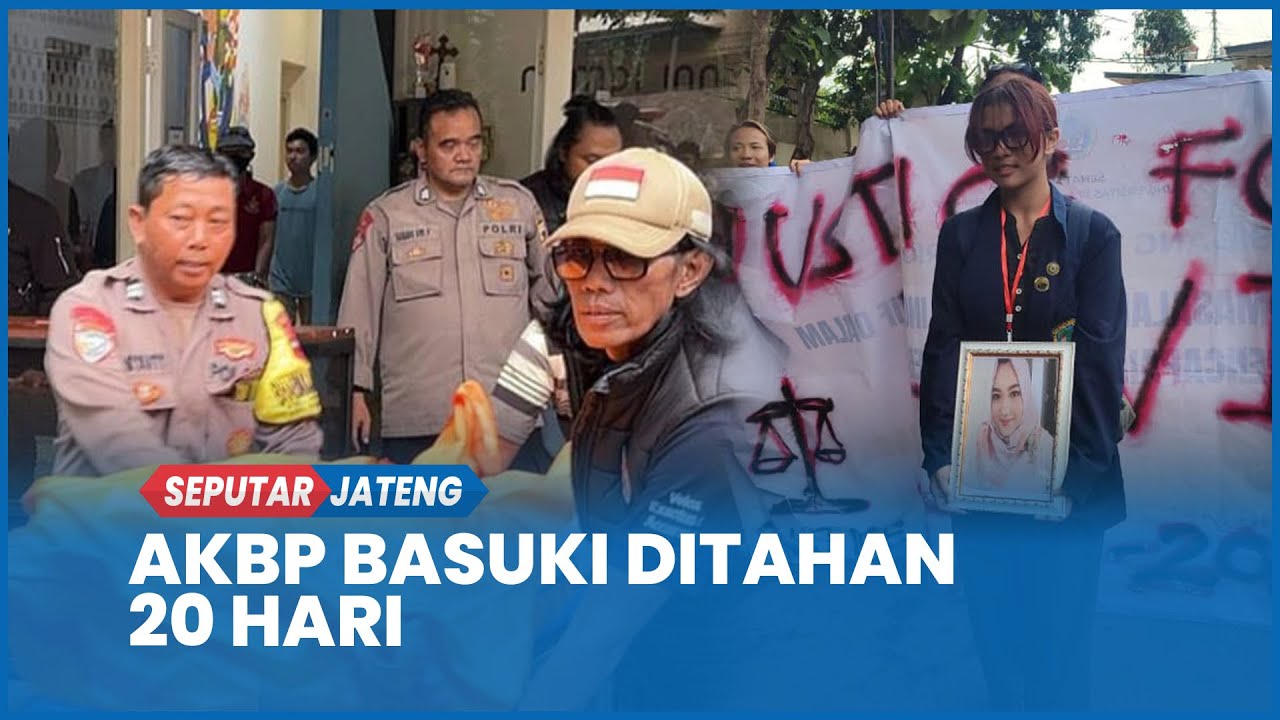 AKBP Basuki Ditahan 20 Hari Diketahui Tinggal Serumah dengan Dosen Muda Untag Semarang