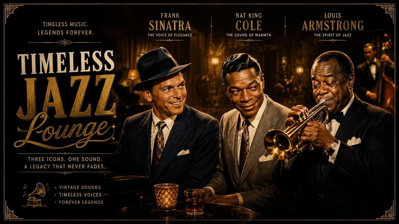 THE GOLDEN AGE OF JAZZ |  | Frank Sinatra, Nat King Cole & Dean Martin Greatest Moments