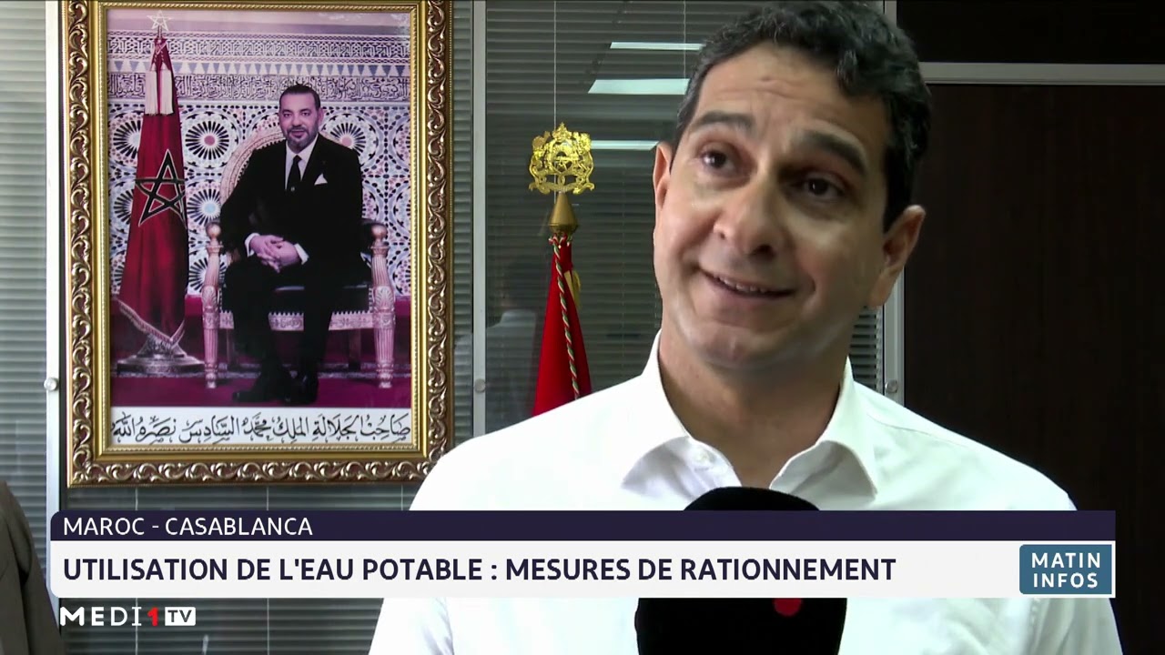 Maroc-Casablanca: utilisation de l´eau potable, mesures de rationnement