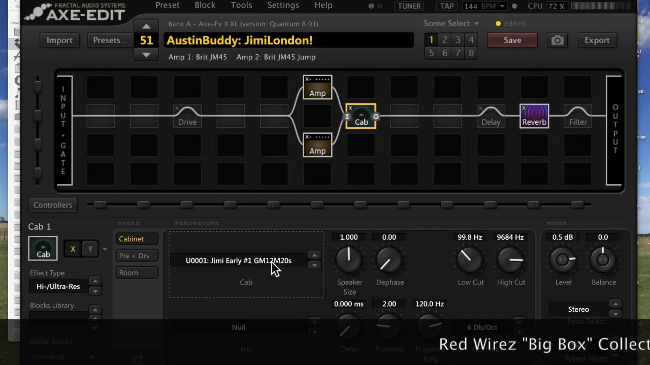 Create a JimiLondon '67 sound using Axe-Edit, Cab Lab,  and Fractal Audio's Axe-Fx!