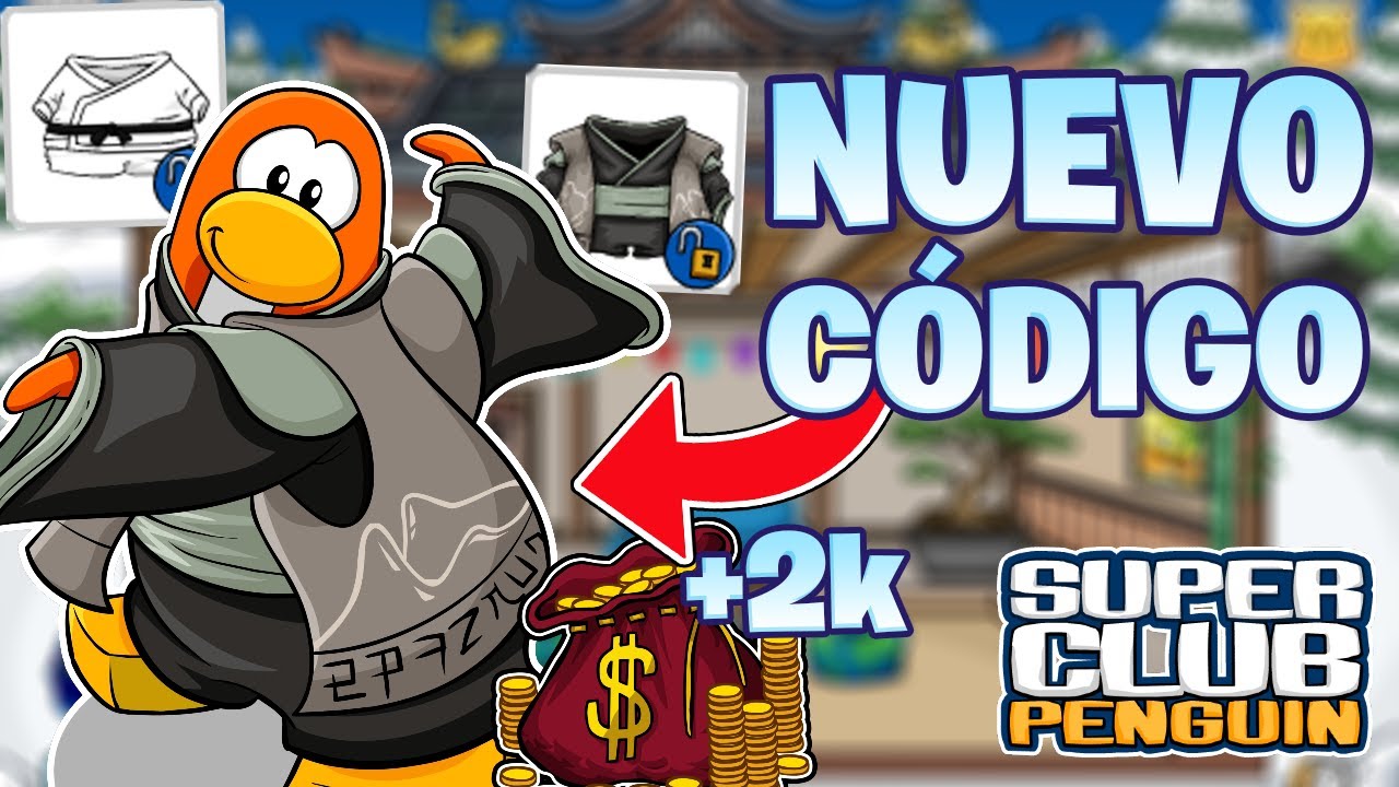 &iexcl;NUEVO C&Oacute;DIGO (2 art&iacute;culos + 2000 monedas) y NOVEDADES de MARZO! - Super Club Penguin Classic