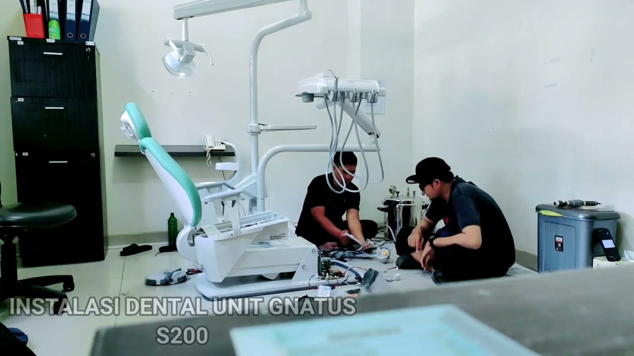 INSTALASI DENTAL UNIT GNATUS S200