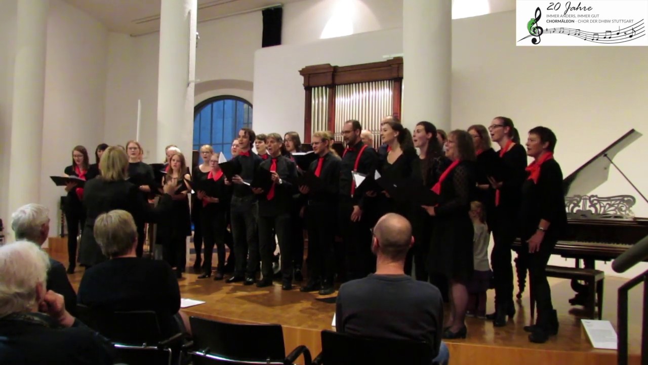 CHORMÄLEON - Chor der DHBW Stuttgart: von Volkslied bis Pophymne