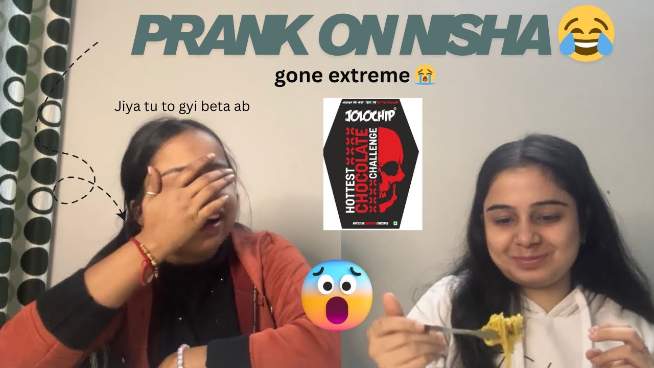I Pranked Nisha with Spicy Chips 😈 | Fake Spicy Noodles Challenge 🌶️😓| Jiya Chawla 
