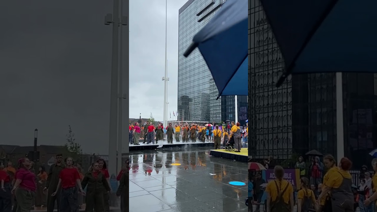 Solara  - Dancefest dancers in Critical Mass Dance Collective's at Birmingham Festival 23 #dance