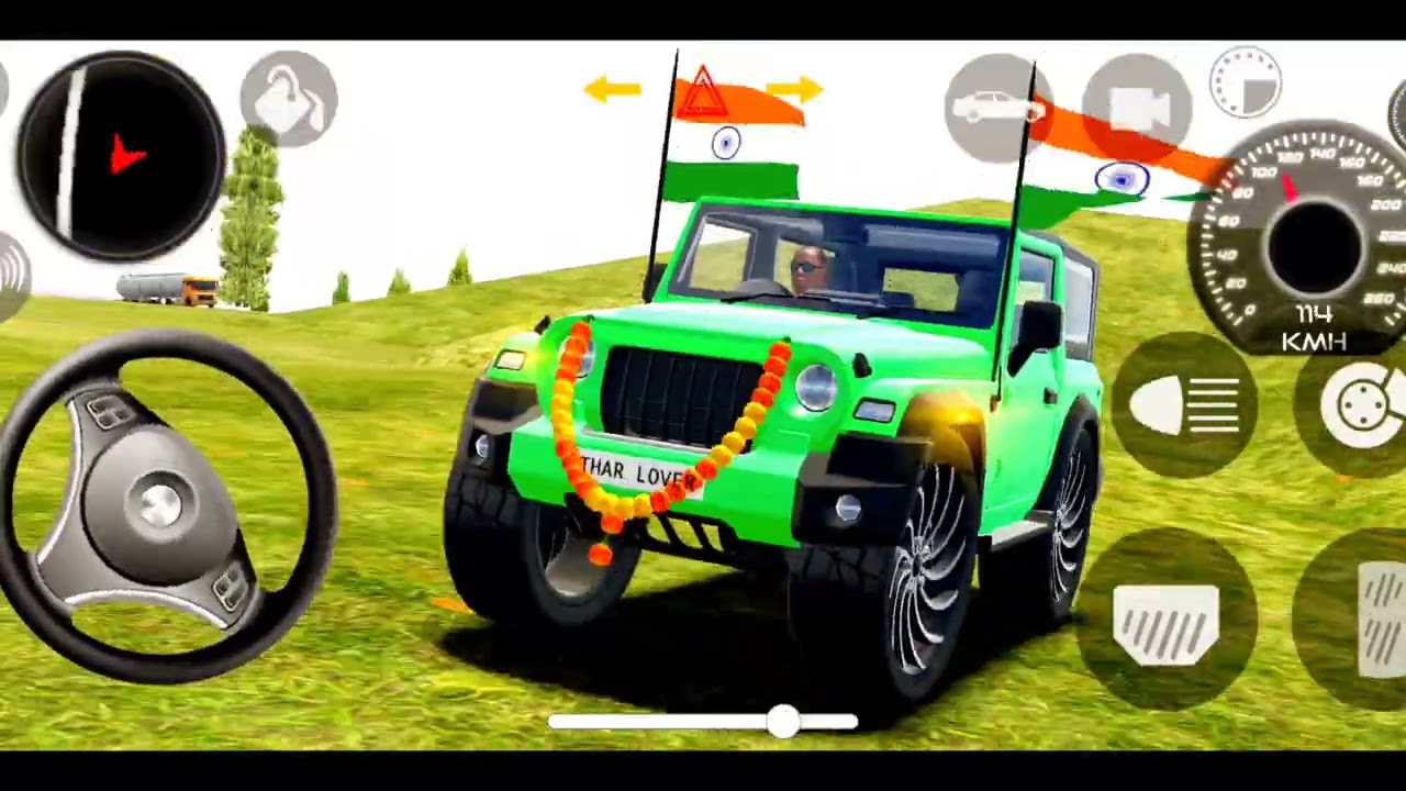 Modified Mahindra 😈Thar Car Games: Indian Cars gadi Wala Game - Car Game Android Gameplay⚡ 2026 (52)
