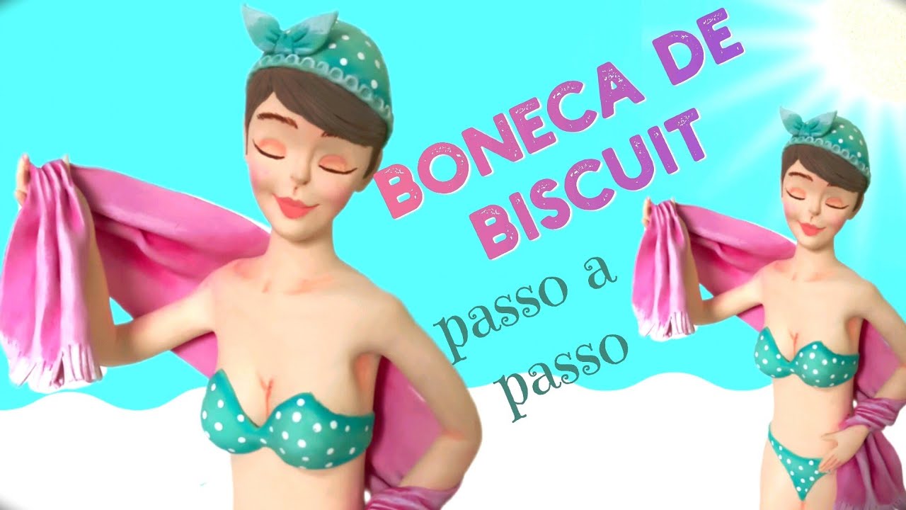 Boneca de biscuit passo a passo reciclando frasco de sabonete líquido/ artesanato/ porcelanafria