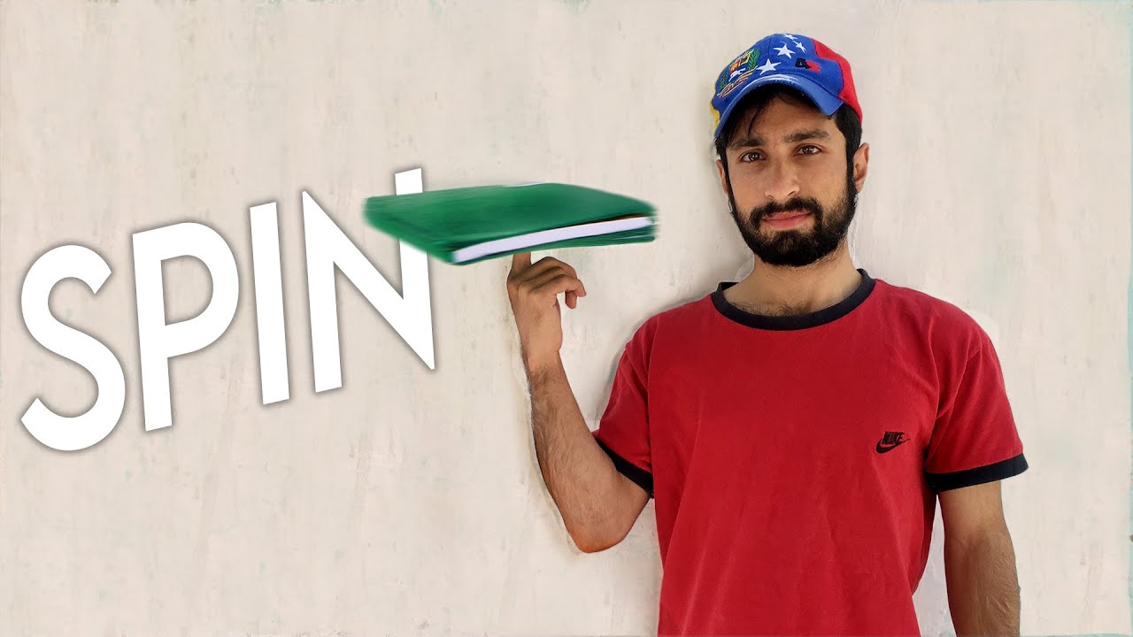 How To Spin A Book On Your Fingers Easy
