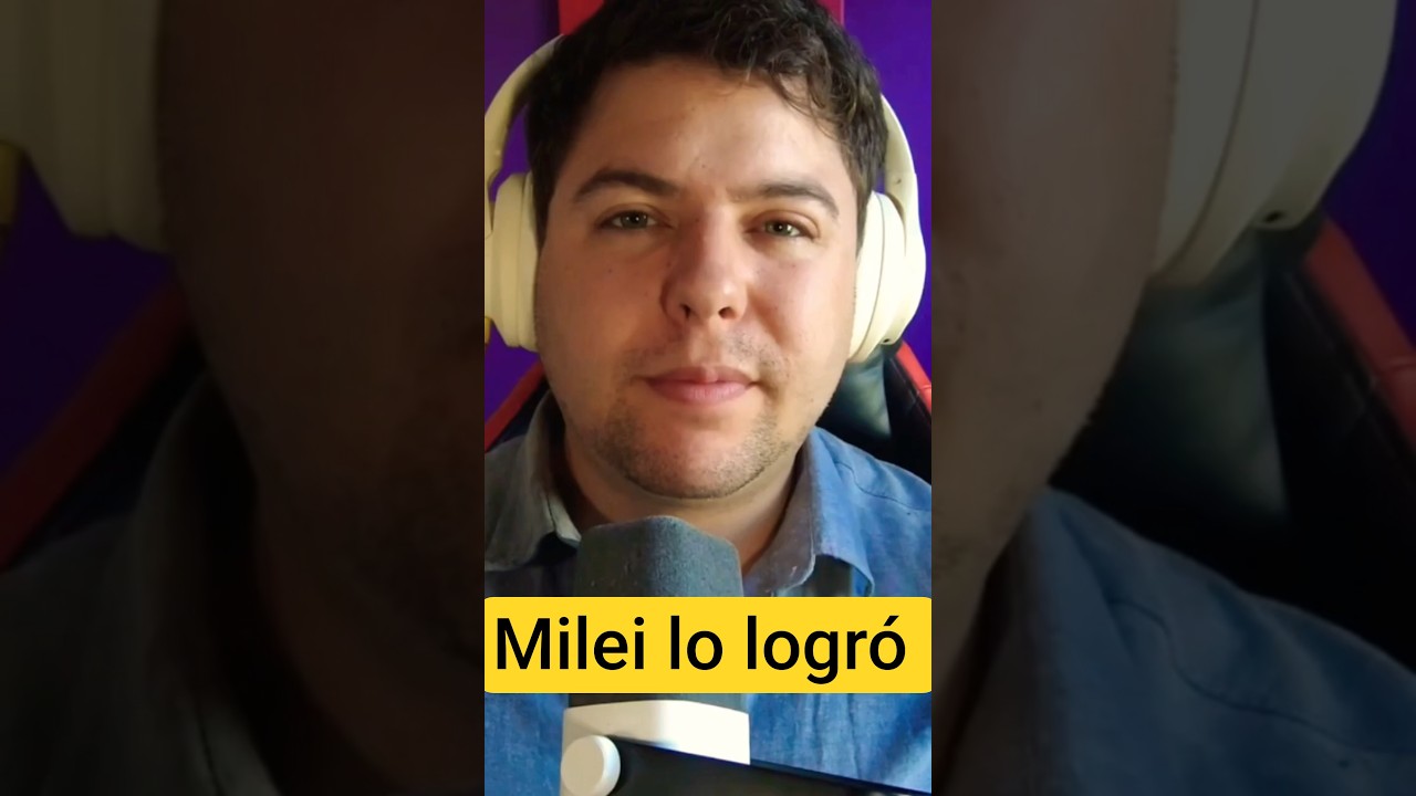 Milei “el loco” baja pobreza e inflación 🚨📉