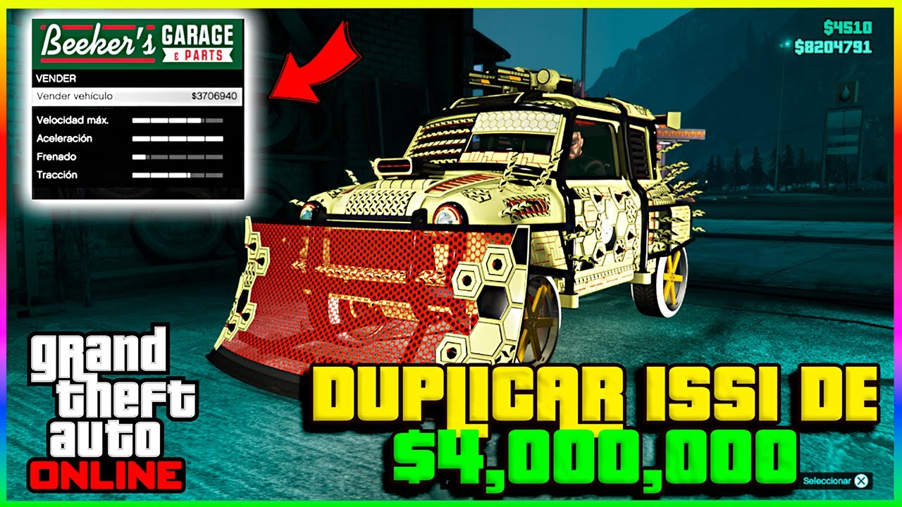 COMO DUPLICAR SIN AYUDA ISSI DE $3,900,000 MONEY GLITCH *SUPER EASY* - GTA ONLINE