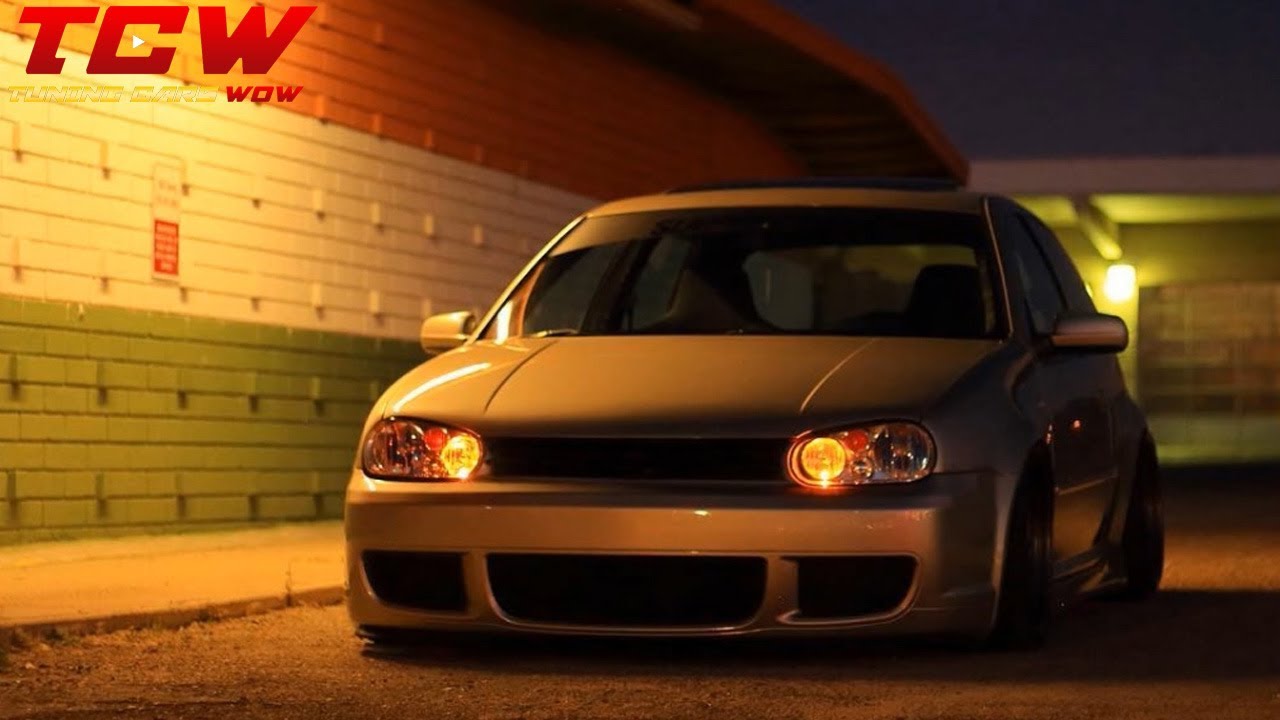 Building of a VW Golf MK4 GTI Bagged on Rotiform KPS Rims In 5 Minutes | Project Car Transformation