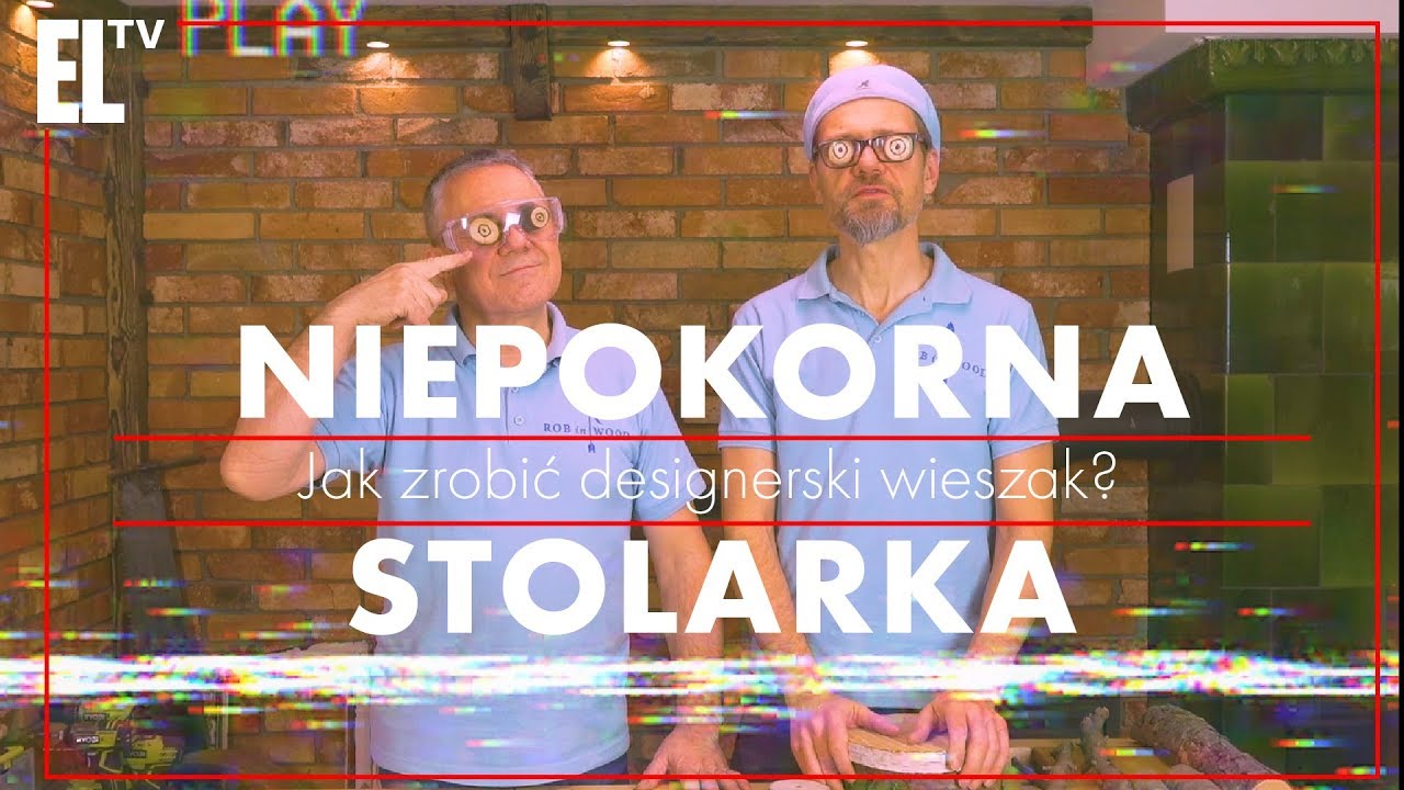Jak zrobić designerski wieszak? | Niepokorna stolarka #6