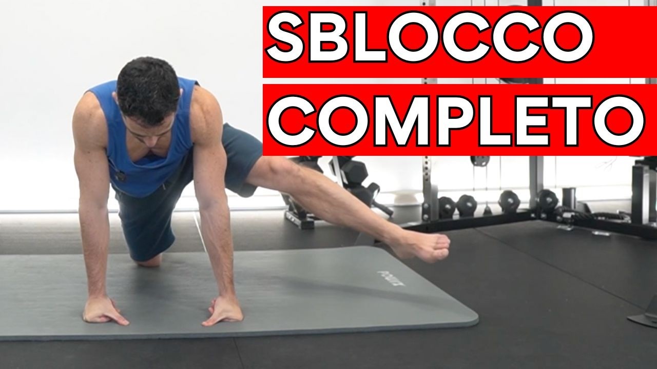 Un allenamento COMPLETO che SBLOCCA e RINFORZA tutto il corpo: prova!