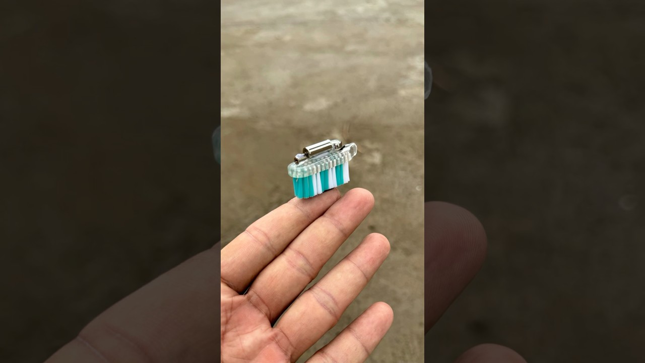 diy mainan kreatif dari sikat gigi bekas #diy #toys #tutorial #idea #mainan