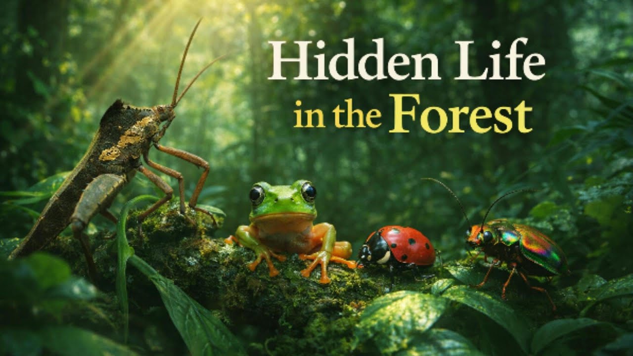 Exploring Small Animals in the Forest | Hidden Wildlife Documentary